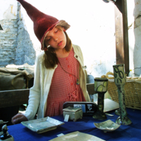 продавец сувениров