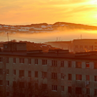 Городской закат