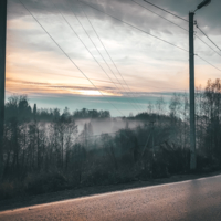 Плывут туманы над рекой...