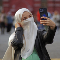 Селфи на Красной площади