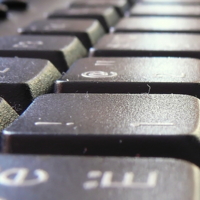 Пыльная клава.