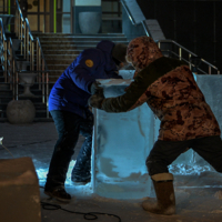 скульпторы изо льда