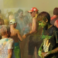 В эпицентре взрыва радуги