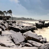 Развалины старинного форта.