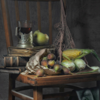 ... и чай в гранёном стакане.