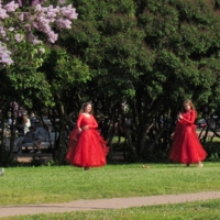 Город. Лето. Девушки