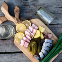 флэтлэй со стаканом)