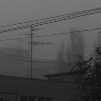 Крыши в тумане