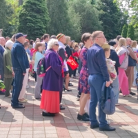 Шествие к вечному огню в Анапе