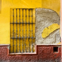 Желтая клякса