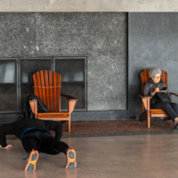 упал отжался !