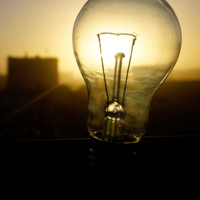 Солнце в лампе