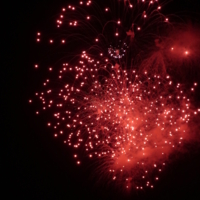 Рукотворные звёзды и облака.