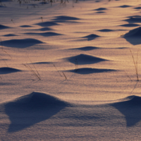 Снежные дюны