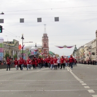 В городе праздник