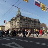 В большом городе