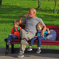 Когда у дедушки перекур