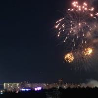 Звёзды и облака.