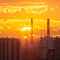 На закате дня