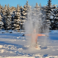 Снежные процедуры в минус 20