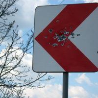 Прострелили...