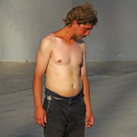 Грустный бомж