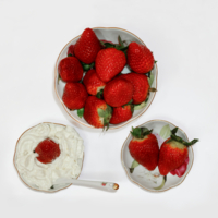 Клубника со сливками