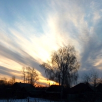 Взрыв света.