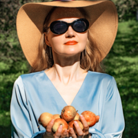 Яблочные сады деревни Дьяково.