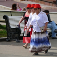 Три панамки.