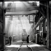 утро в цеху