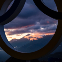 С видом на горы