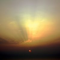 Летний Закат в Средиземке