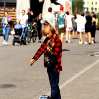 Рубашка в клетку.