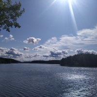 На озере "Ужин"