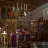 Перед крестинами...