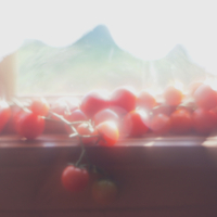 На подоконнике