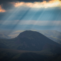 Вечер в горах