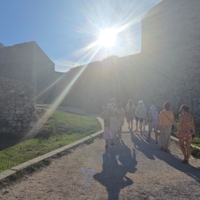 Святой Лучик над храмом Архангела Михаила