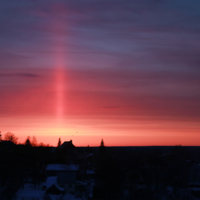 Последний луч ушедшего дня