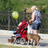 Очень заботливая мама!