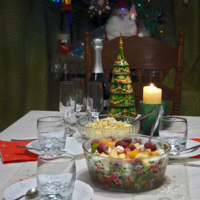 Легкий ужин 1 января