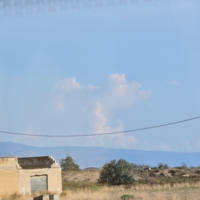 Облако в форме Архангела Михаила.