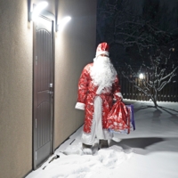 Встретить Деда Мороза — к удаче