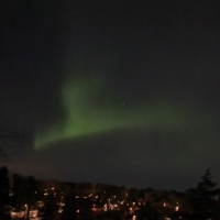 Северное Сияние в виде Ангела