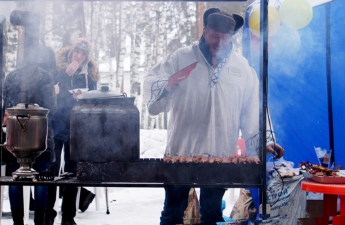 Мороз не помеха