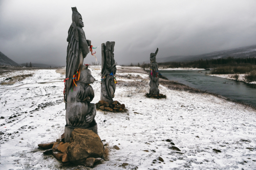Деревянные идолы Заполярья